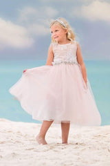 Gorgeous Silk Top Dress With Full Tulle Skirt