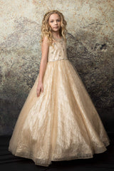 Princess Glitter Girl's Pageant Dress