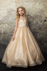 Princess Glitter Girl's Pageant Dress